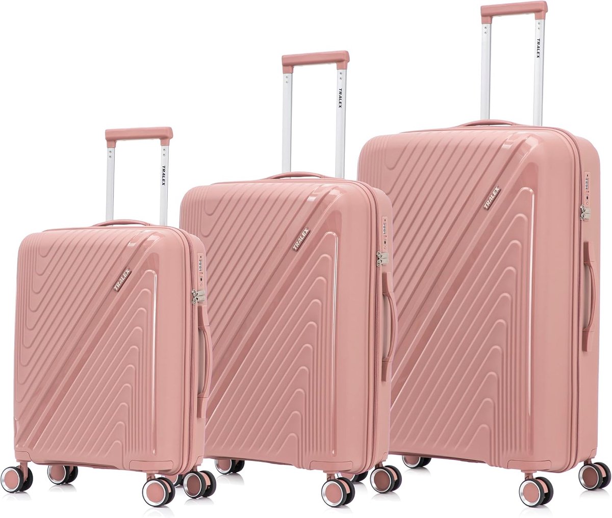 Horizon Suitcase Set - 3 Piece - Hard Case - Travel Case with Wheels - ShopVlot