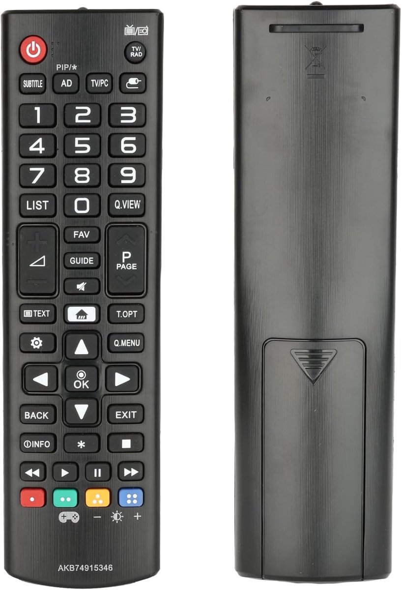 Remote Control AKB74915346 Compatible with LG TV 20MT48 22MT41 23MT77 24MT41 24MT48 28MT41 29MT48 22MT45D 22MT47D - ShopVlot