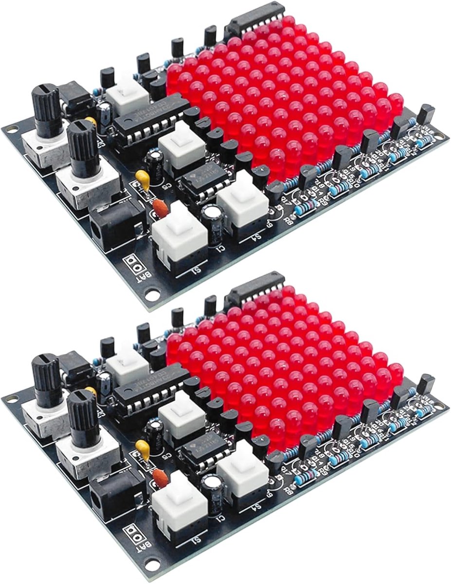 Soldering Kit - 2-delig - LED Solder Project Kit - Leer solderen met plezier - ShopVlot