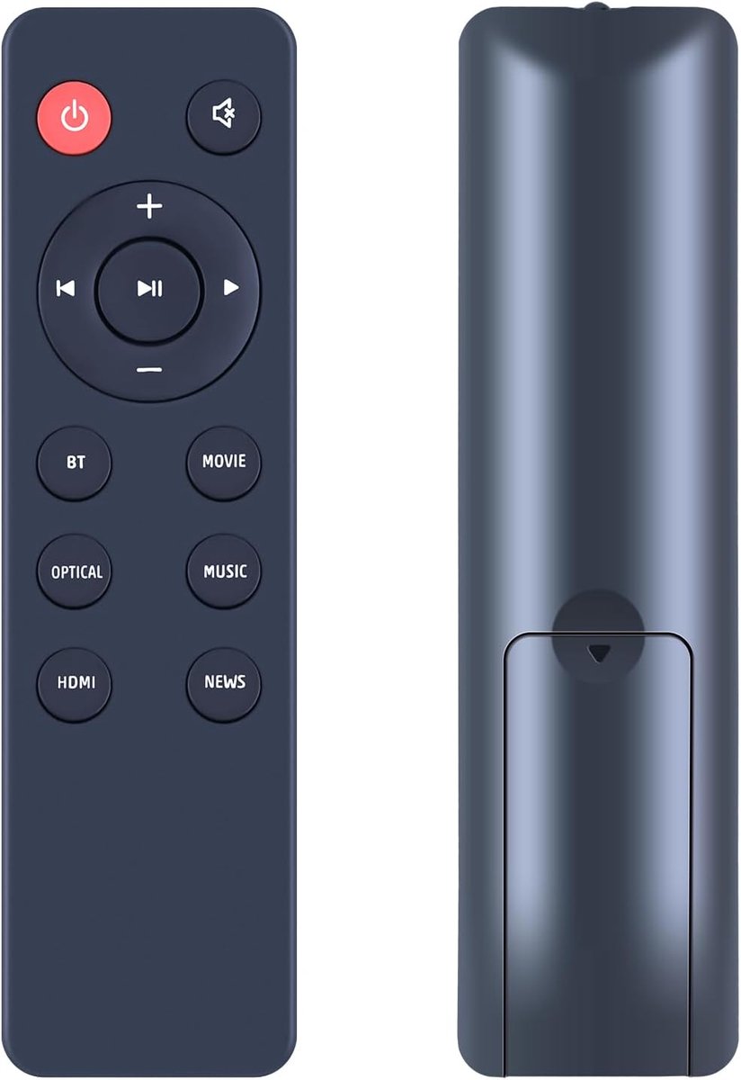 afstandsbediening voor JBL Cinema Soundbar SB160 SB110 SB260 - IR- afstandsbediening - eenvoudig in gebruik - ShopVlot
