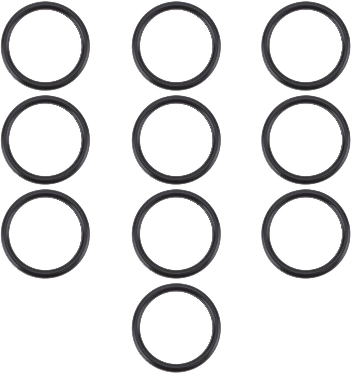 O-ring afdichting 62x50x6mm - NBR70 nitrilrubber - oliebestendig - voor industriële toepassingen - ShopVlot