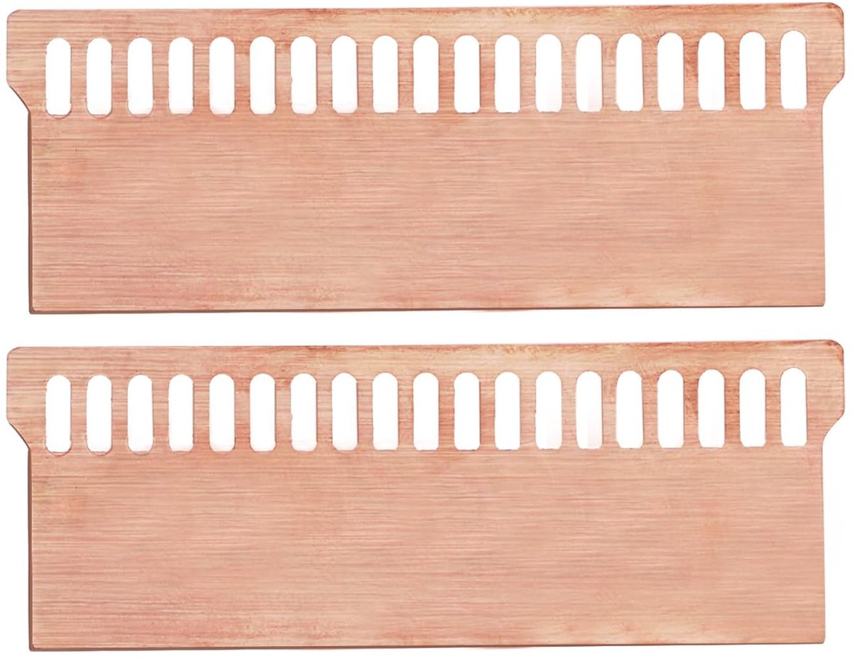 Laptop Geheugen Koeler - RAM Heatsink - Geheugen Koelen - Laag Profiel Ontwerp - 63x23mm - Koper