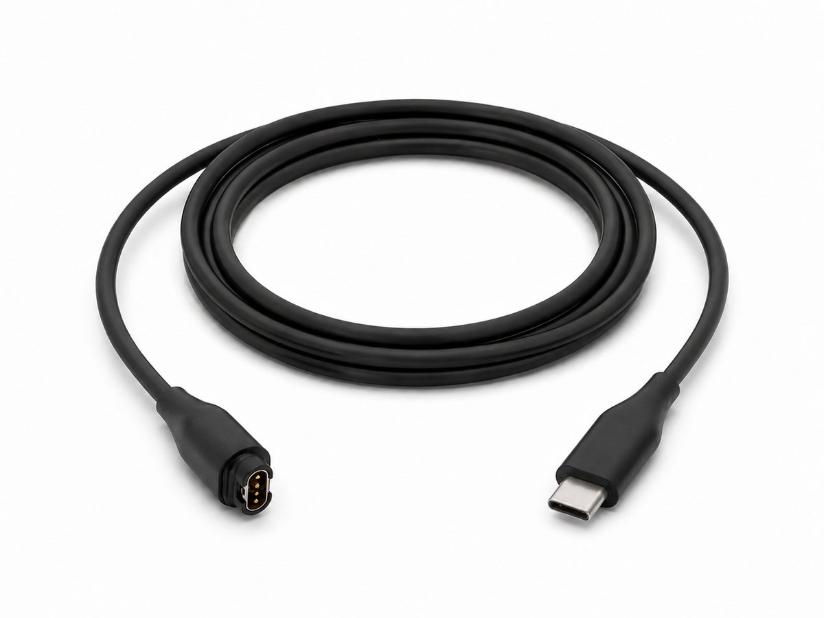 Nereb – USB-C Laadkabel - Oplaadkabel - 1 Meter - Geschikt voor Garmin Smartwatches - USB C