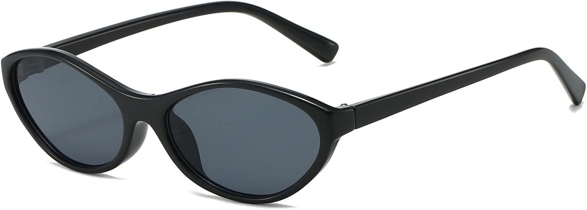 Retro zonnebril ovaal - vintage small oval - cat eye frame - UV400 bescherming - ShopVlot