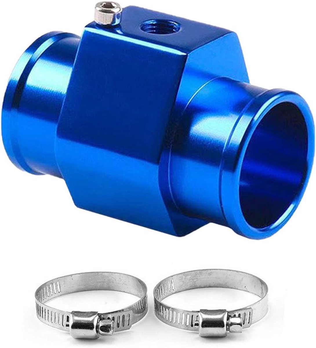 Watertemperatuurgewricht 32 mm - Blauwe buissensor - Eenvoudige installatie - Geschikt voor koelslang - ShopVlot