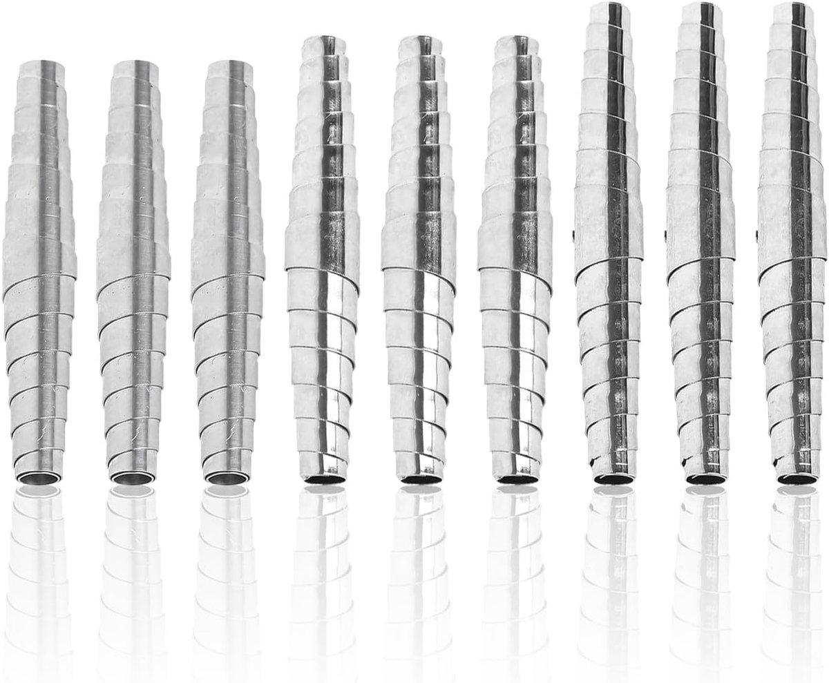 Snoeischaar vervangingsveren 9 stuks - roestvrij staal - duurzaam en elastisch - perfect voor tuingereedschap - ShopVlot