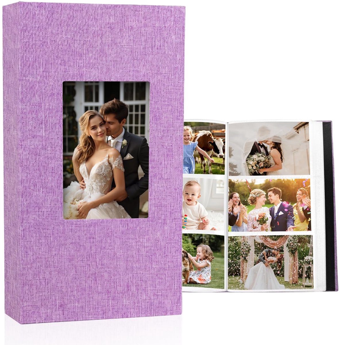 Fotoalbum insteekalbum 10x15 - Geschikt voor 300 foto's - Duurzaam en gebruiksvriendelijk - ShopVlot
