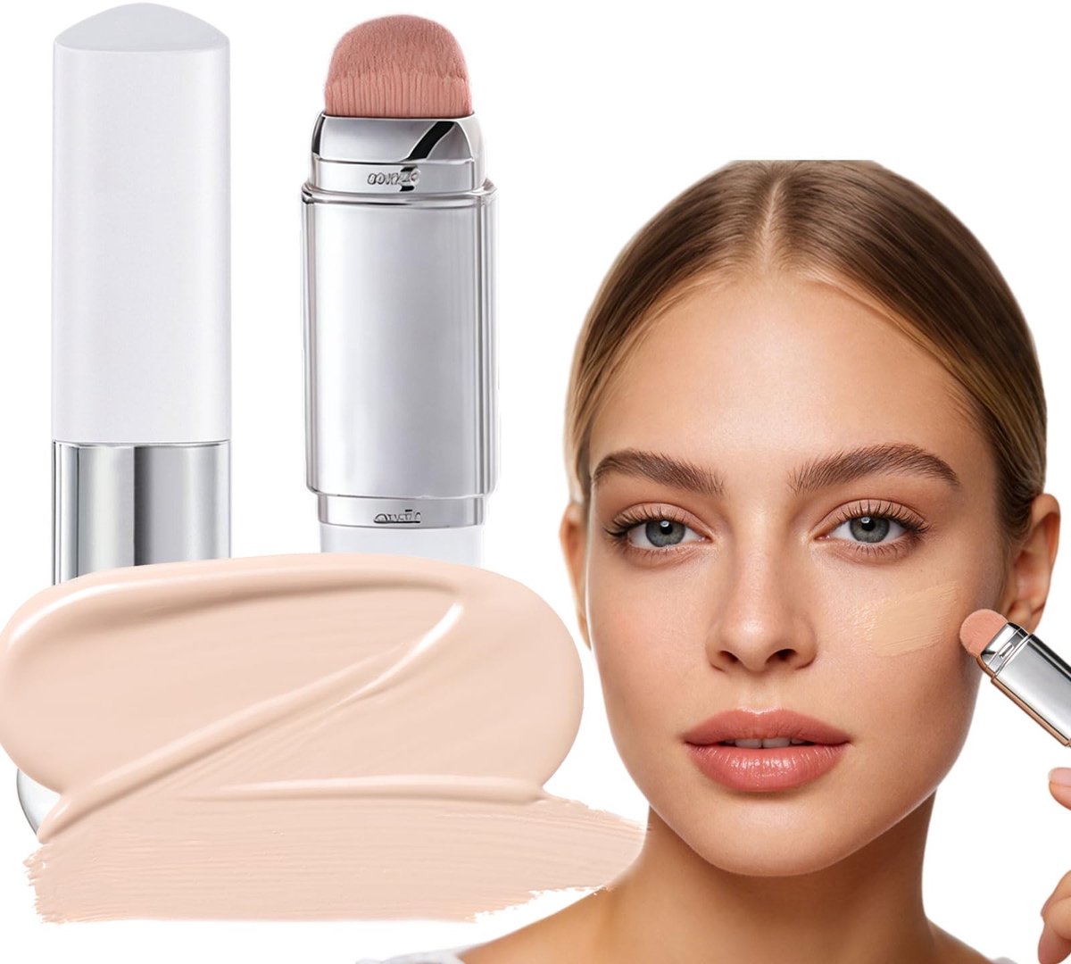 Solidchoice - Color Changing Foundation Stick met Borstel