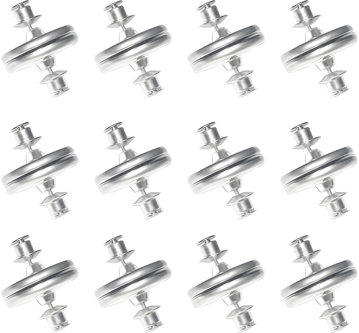 Solidchoice - Sterke Magnetische Gordijnstopper 12 Stuks