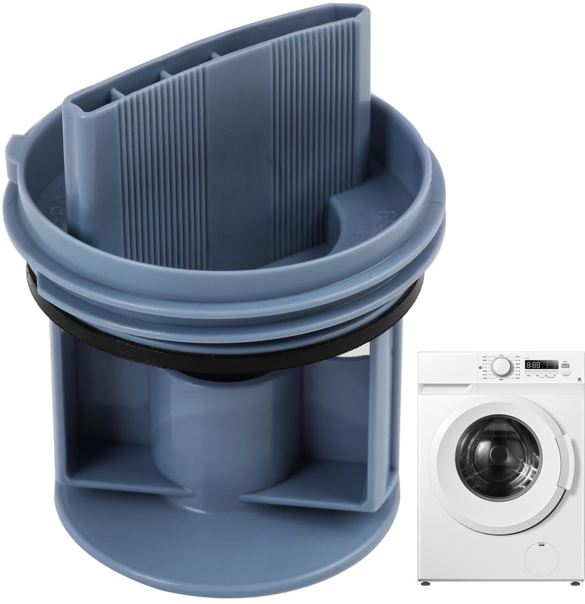 Solidchoice - Pluiszeef voor Wasmachine en Wasdroger