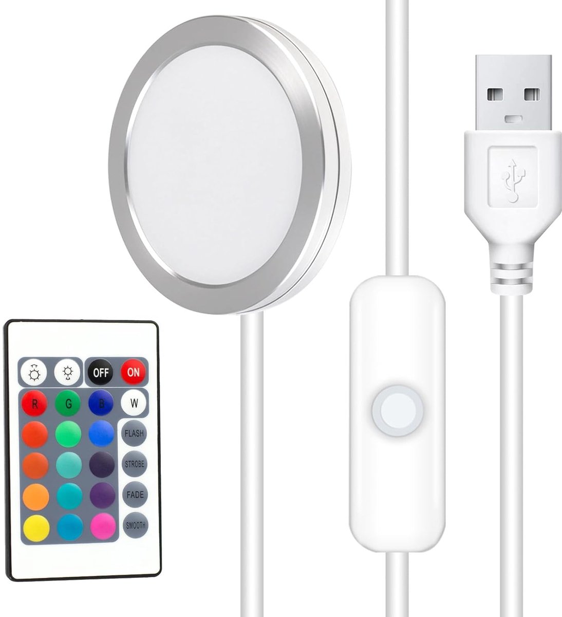 3D Printer LED Strip Lighting Kit - 16 RGB Lampen - Geschikt voor Bambu Lab A1, A1mini, P1S, P1P, X1C - ShopVlot