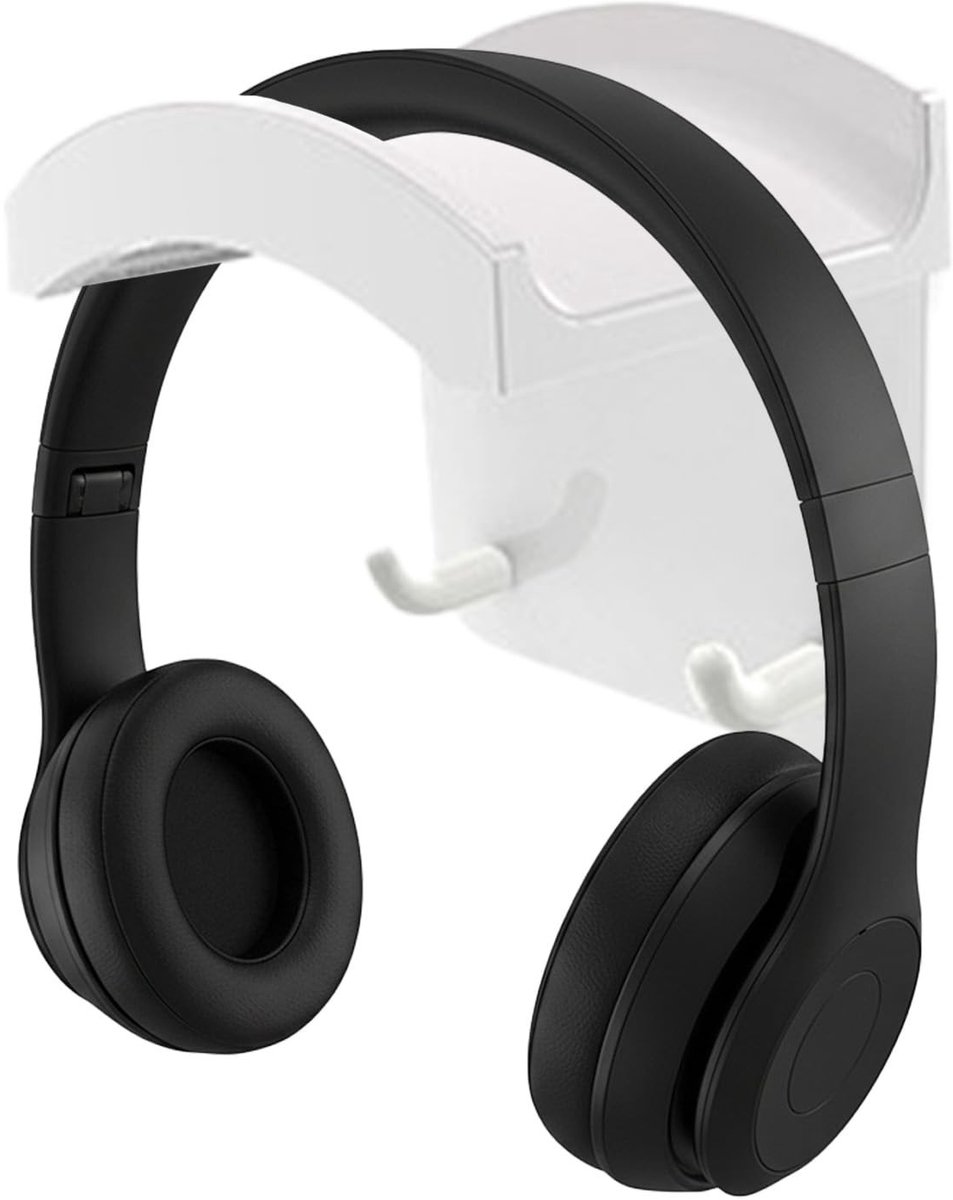 Solidchoice - Universele Hoofdtelefoonhouder met Sterk Plakband