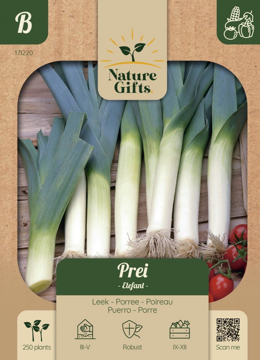 Prei Olifant groentenzaad Nature Gifts Baltus