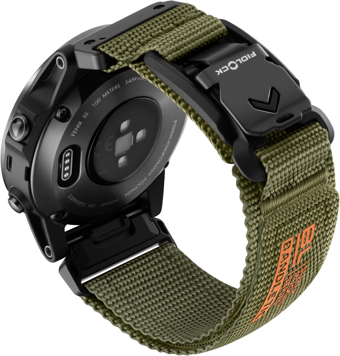 Quick Fit Strap 20mm - Compatibel met Garmin - Magnetische sluiting - Comfortabel en eenvoudig te vervangen - ShopVlot