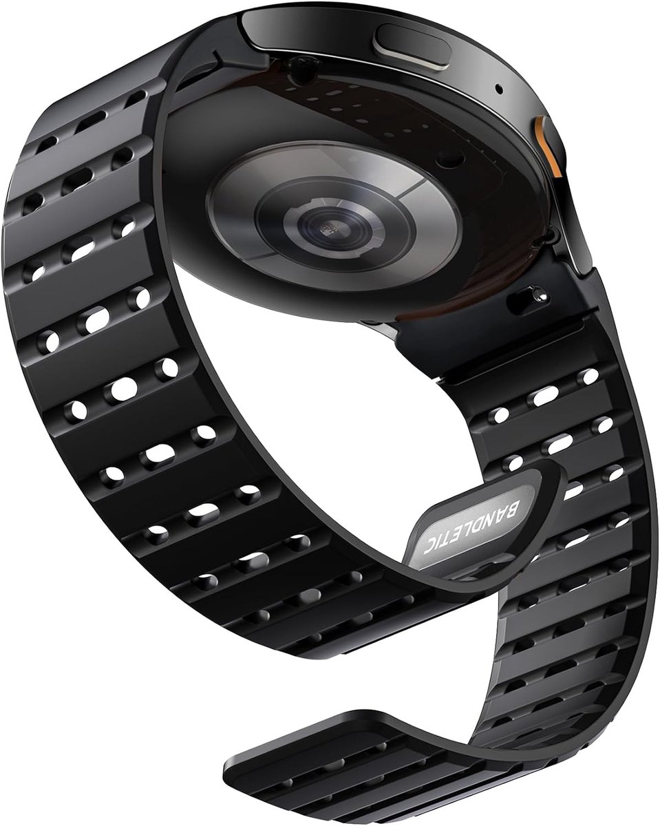 Horlogeband 40/44mm - Zacht dun siliconen - Magnetische sluiting - Comfortabel voor dagelijks gebruik - ShopVlot