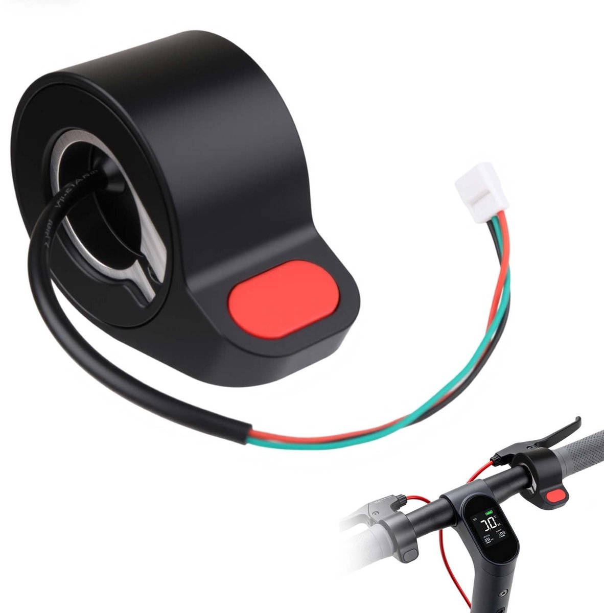 Solidchoice - E Scooter Throttle Lever - Vervangende Duimcontroller voor M365 en Pro Modellen