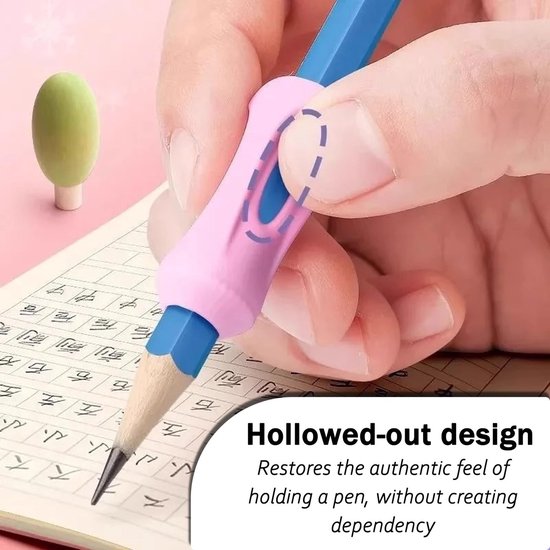 Solidchoice - Set van 16 Kleurige Siliconen Penhouders voor Schrijven — afbeelding 5