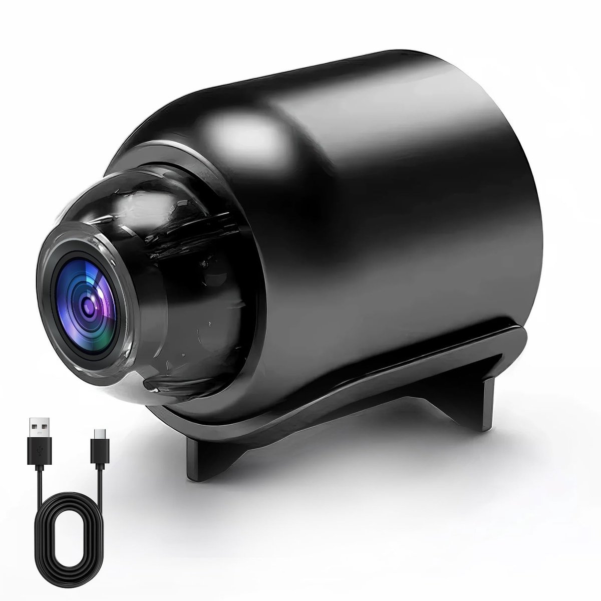 Solidchoice - Mini Draadloze Camera met Nachtzicht en Bewegingsdetectie