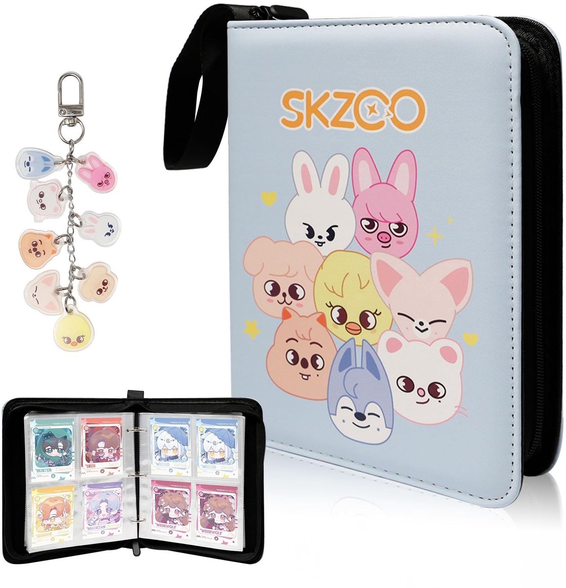 Solidchoice - Photo Card Binder voor Kpop Fans met 400 Beschermhoezen
