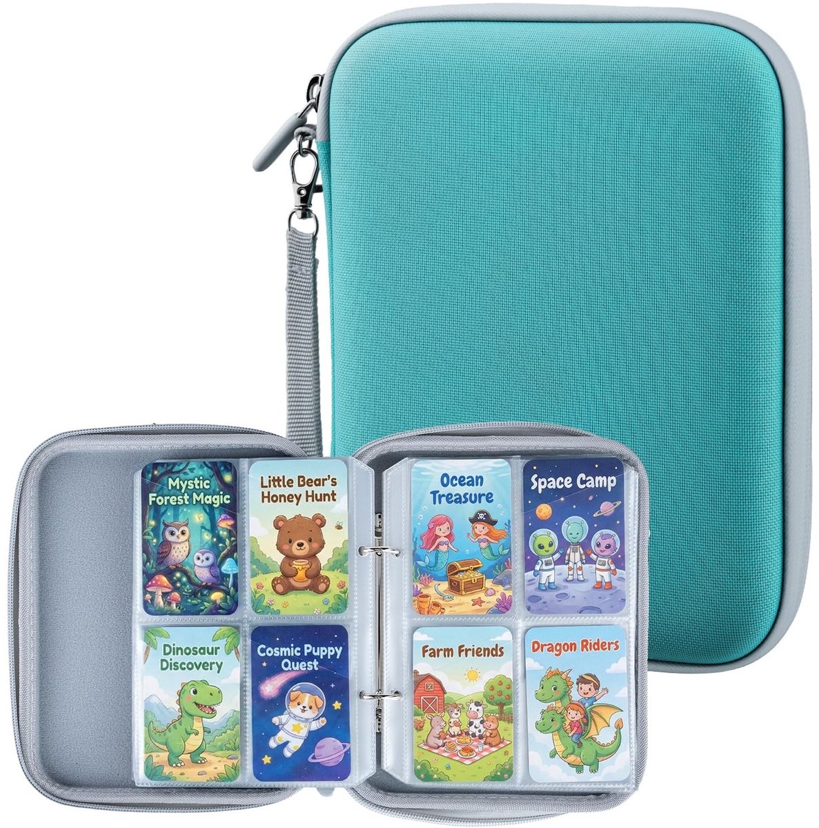 Solidchoice - 120 Compartimenten Yoto Kaarten Houder voor Kinderen