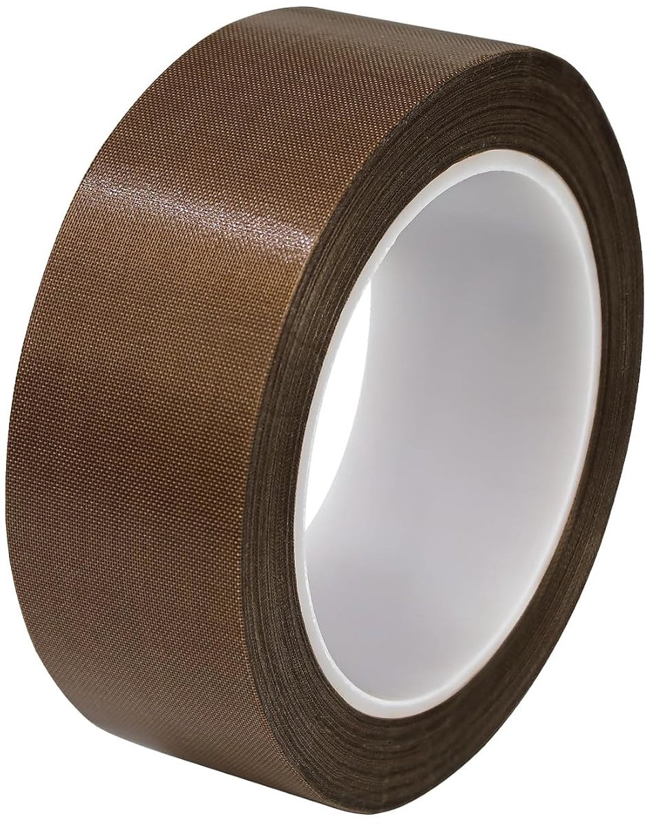 Teflon tape 0.12 mm - zelfklevend silicone - temperatuurbestendig - ideale bescherming tegen hoge temperaturen - ShopVlot