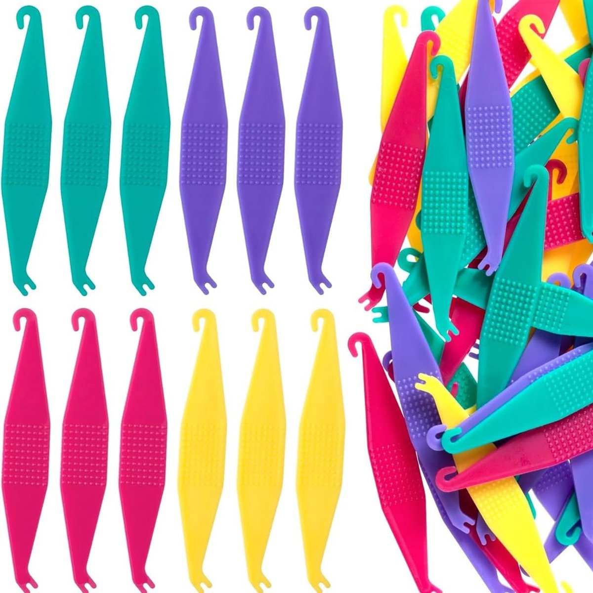 Solidchoice - Set van 30 Wegwerp Orthodontische Elastieken in Diverse Kleuren