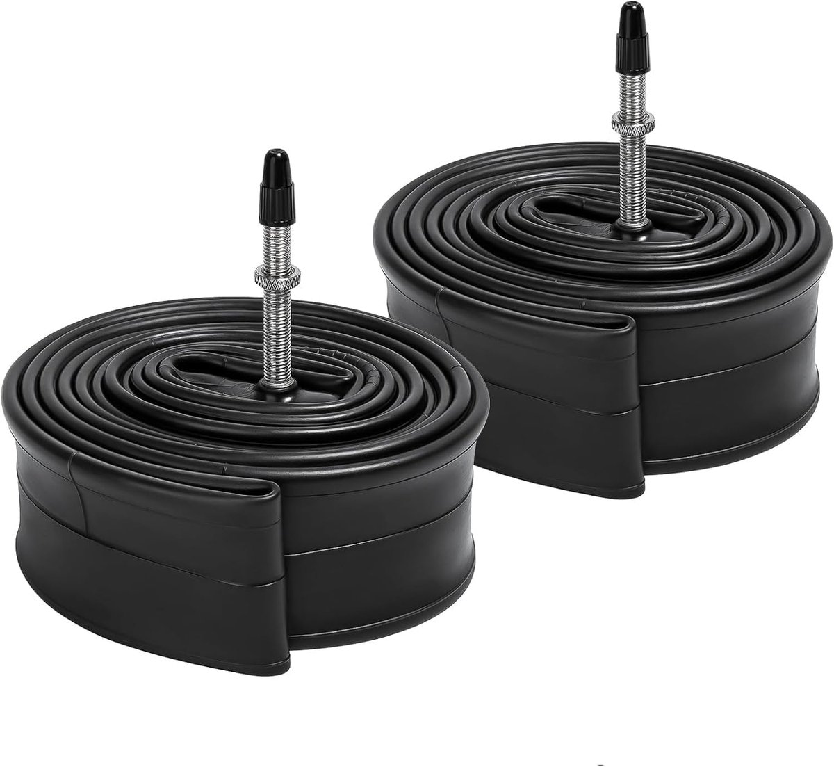 YunSCM 2 pieces, 27.5 x 1.95 bicycle tubes, Presta valve 48 mm, 27.5 x 1.75/2.125 bicycle inner tubes, mountain bike - ShopVlot