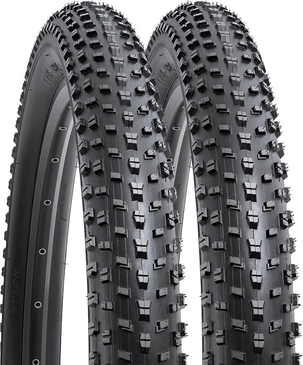 YunSCM 2pcs 27.5 inch mountain bike tyres 27.5 x 3.0 / 76-584 compatible with bike 27.5x3.0 27.5x3 bicycle tires - ShopVlot