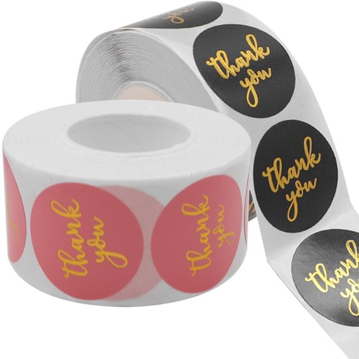 Etiketten Bedankstickers - 1000 Stuks - Zelfklevend - 25