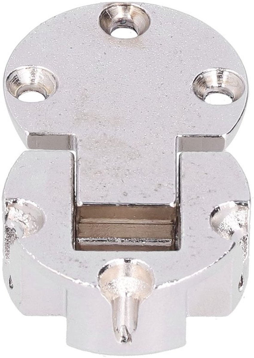 Tafelscharnier Opvouwbaar - Zinklegering - Mini Scharnier - Duurzaam Hardwareaccessoire - Compact Ontwerp - Flexibele Gebruiksmogelijkheden