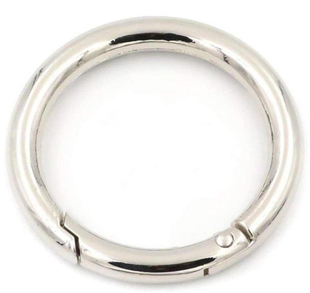 Karabijnhaak 38mm - Veerklikhaken - Klikclip - Sleutelhanger - Metaal - Sterke uitvoering - Haak