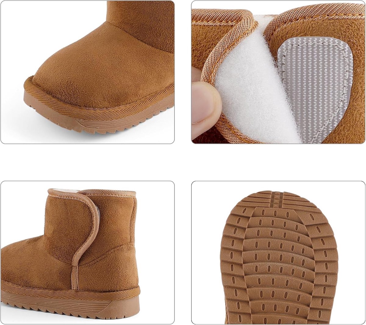 Baby winter schoenen - warme sneeuwlaarzen - unisex - ideaal voor koude dagen - ShopVlot