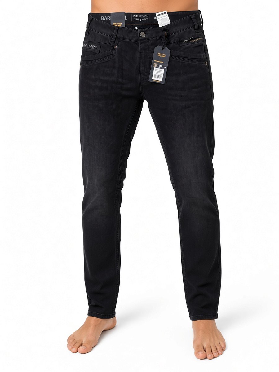 PME LEGEND BARE METAL 2 BLACK GLOW WASH - MAAT W34 X L32
