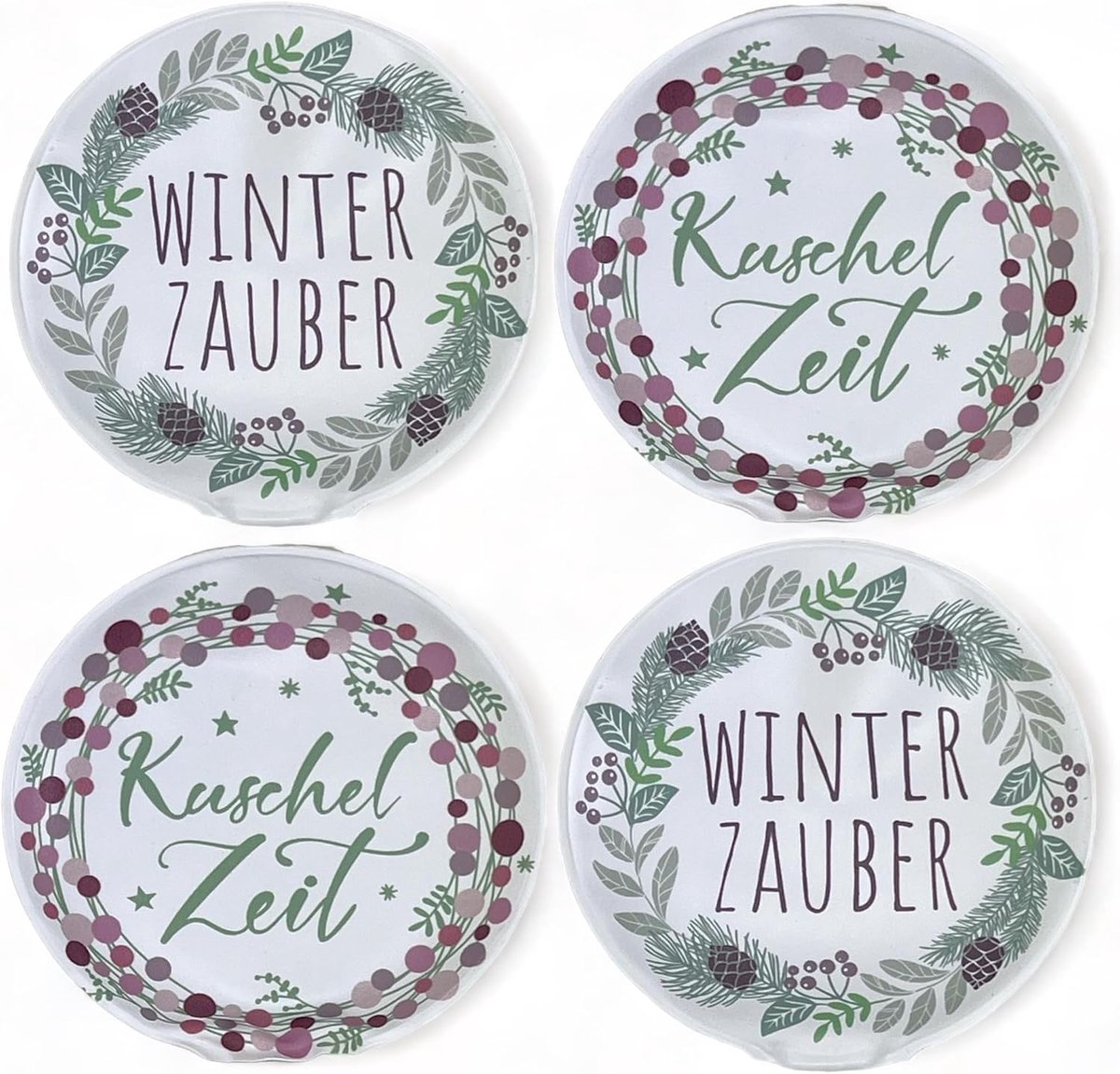 Handwarmers set - herbruikbaar - met leuke motieven - ideaal voor koude dagen - ShopVlot