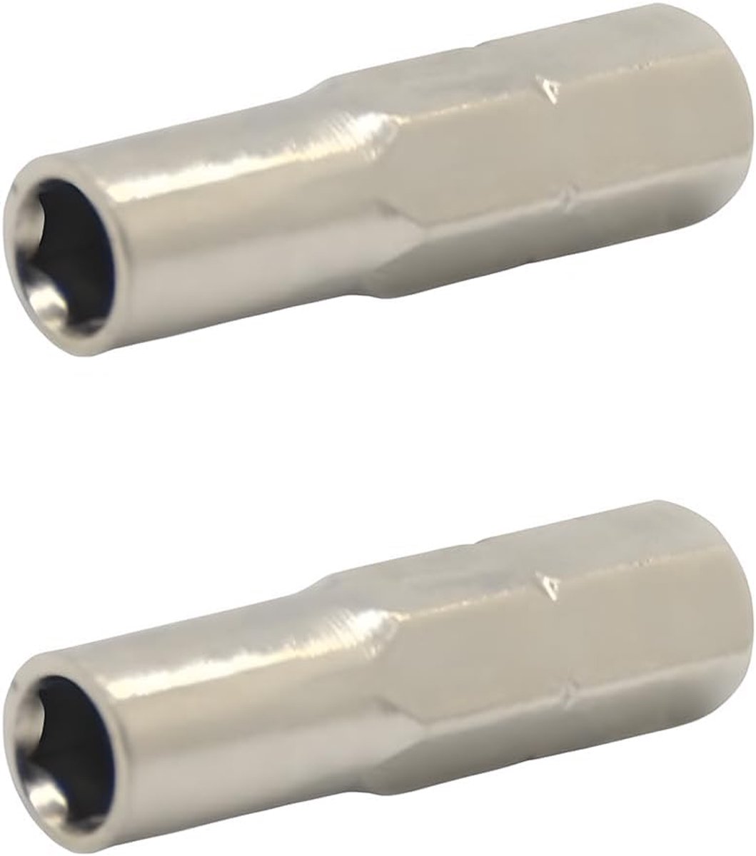 Hex Schroevendraaier Adapters 6.35mm naar 4mm - Magnetische Sleeve - Compact en Lichtgewicht - Ideaal voor Gereedschap - ShopVlot
