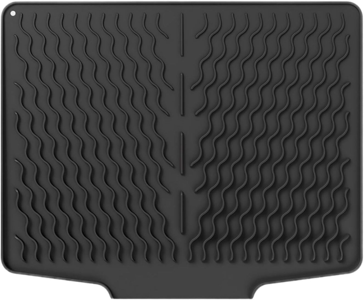 Afvoer Mat 40 x 32,8 cm - Silicone - Slopende Oppervlak - Voor Optimale Waterafvoer - ShopVlot