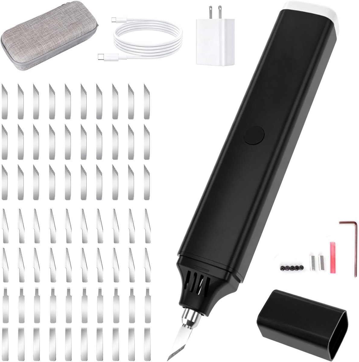 Ultrasone snijder 2-in-1 - professionele cutter met 10 messen - 45 W ultrasone snijpen - ShopVlot