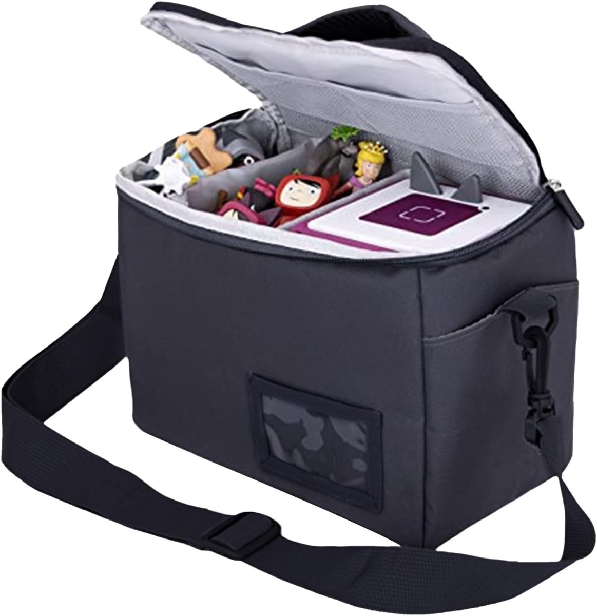Kindertrolley - Ruimte voor Toniebox, figuren, muziekdozen - Praktisch en veilig voor onderweg - Ideaal voor kinderen - ShopVlot