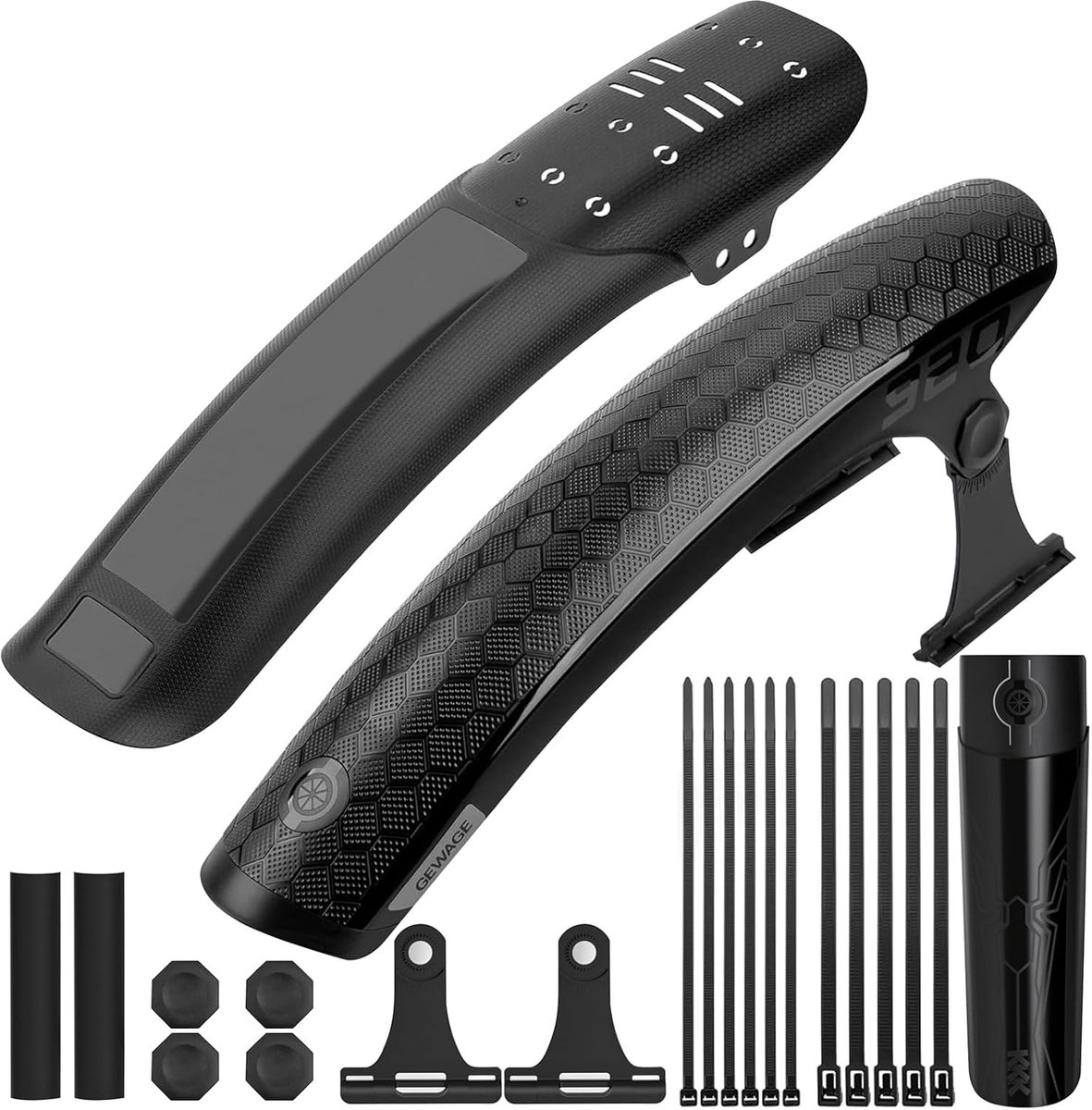 Spatborden voor fiets, spatborden voor en achter, universeel voor MTB, 26, 27,5, 29 inch - ShopVlot