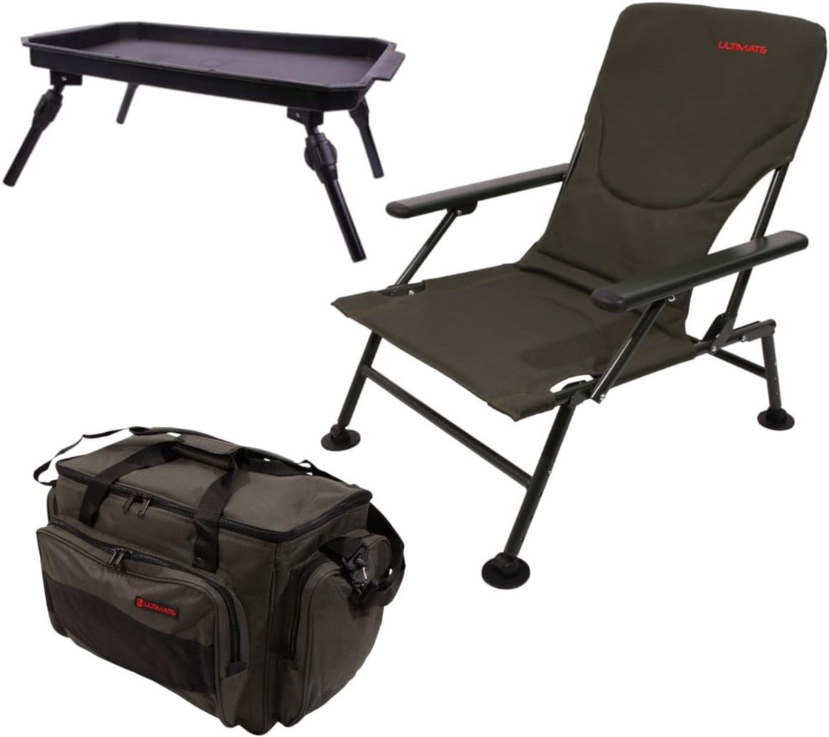 Ultimate COM4 Chair Fishing Session Set - Carp Set - ShopVlot