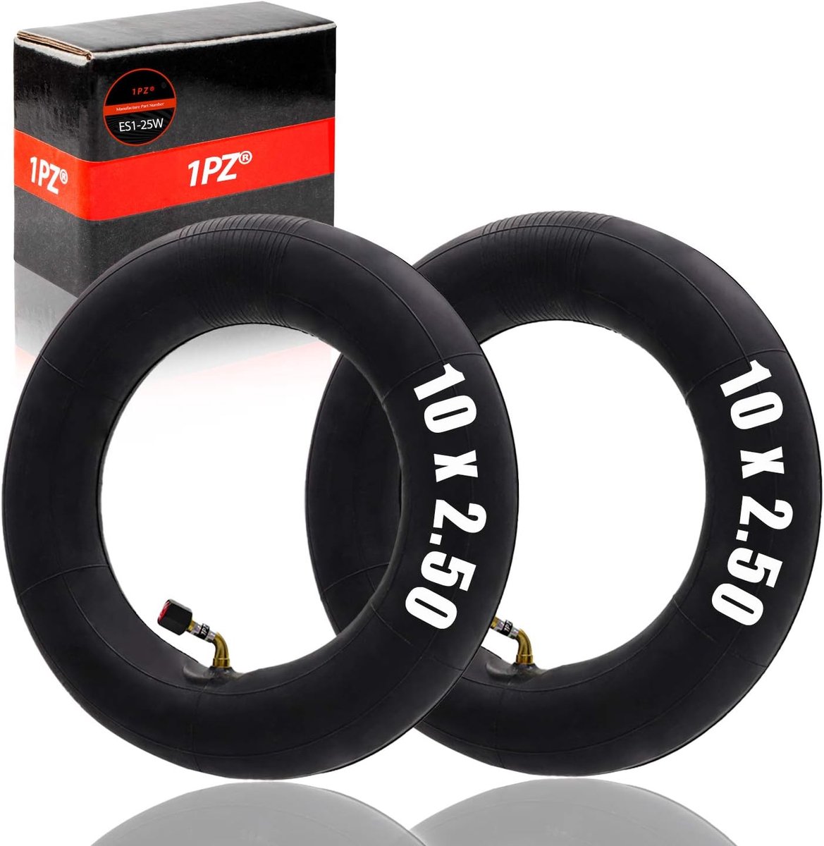 1PZ D3W-N25 10x2.50w Inner Tube for Smart Self Balance Electric Scooter 10 Inch Tire Replacement for 36v 48v 400w 500w - ShopVlot