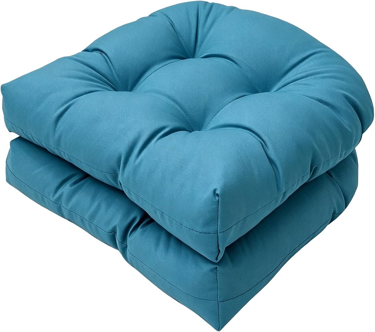 Tuinkussen set van 2 - 48 x 48 cm - waterdichte hoes - comfortabel voor tuinmeubilair - ShopVlot