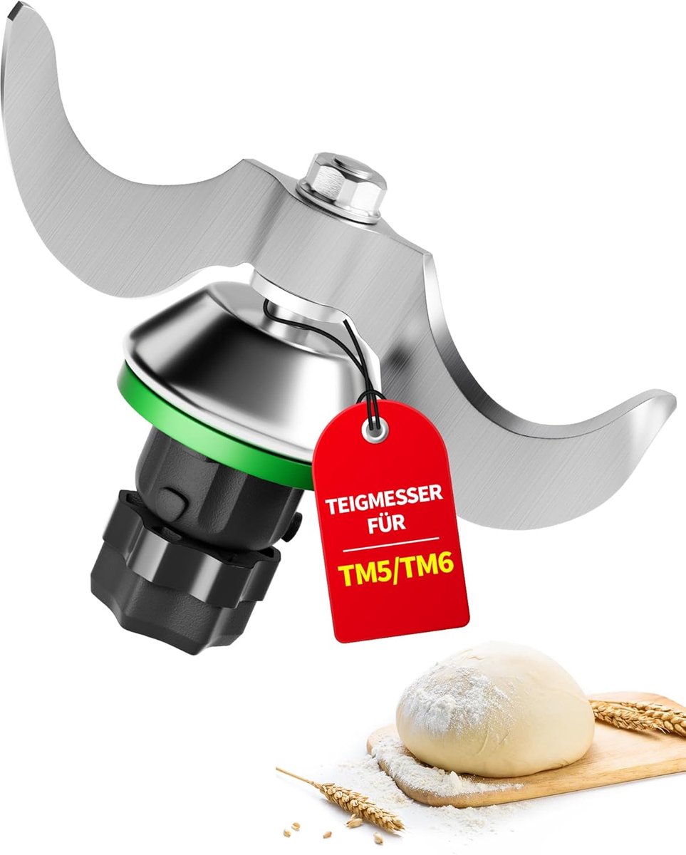 Deegmes voor Thermomix TM6/TM5 - roestvrij staal - perfecte pasvorm - snel en eenvoudig reinigen - ShopVlot