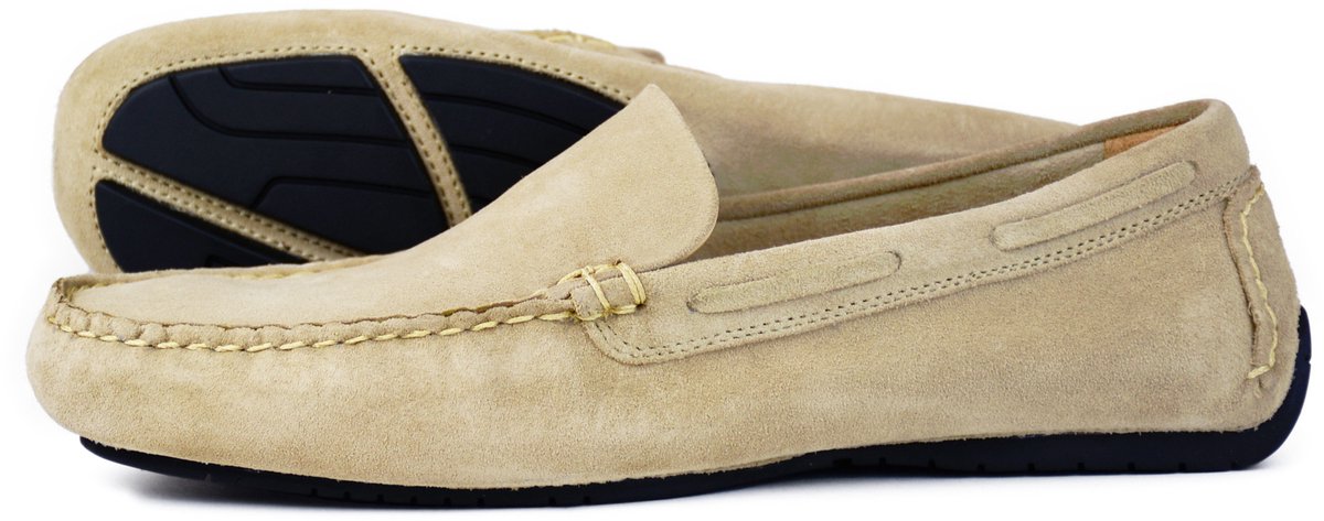 Orca Bay Silverstone heren mocassin taupe suède maat 43
