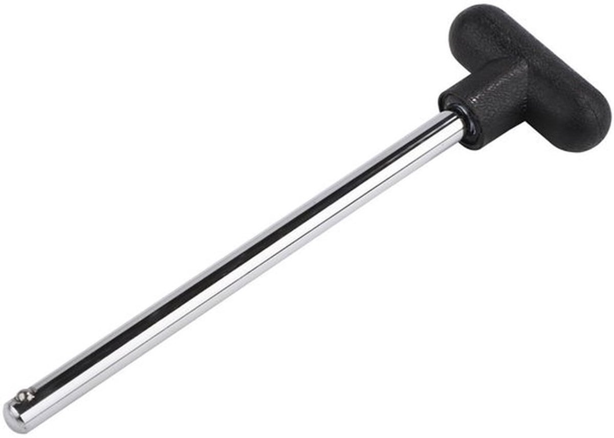 Gewichtpin Heavy Duty - Universele Gewicht Selector Pin - Verchroomd Staal - 18,5 cm Lang - Geschikt voor Home Gym - Duurzaam en Stevig - Gewichtselector