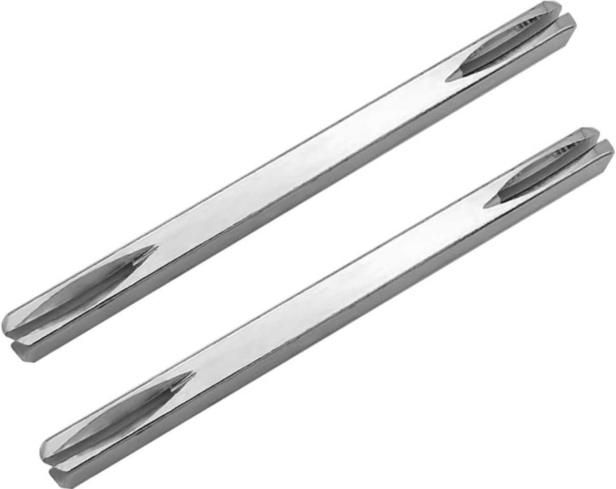 Vierkante pin 8mm x 120mm - staal - voor deur- en raamslot - voorkomt onopzettelijk openen - ShopVlot
