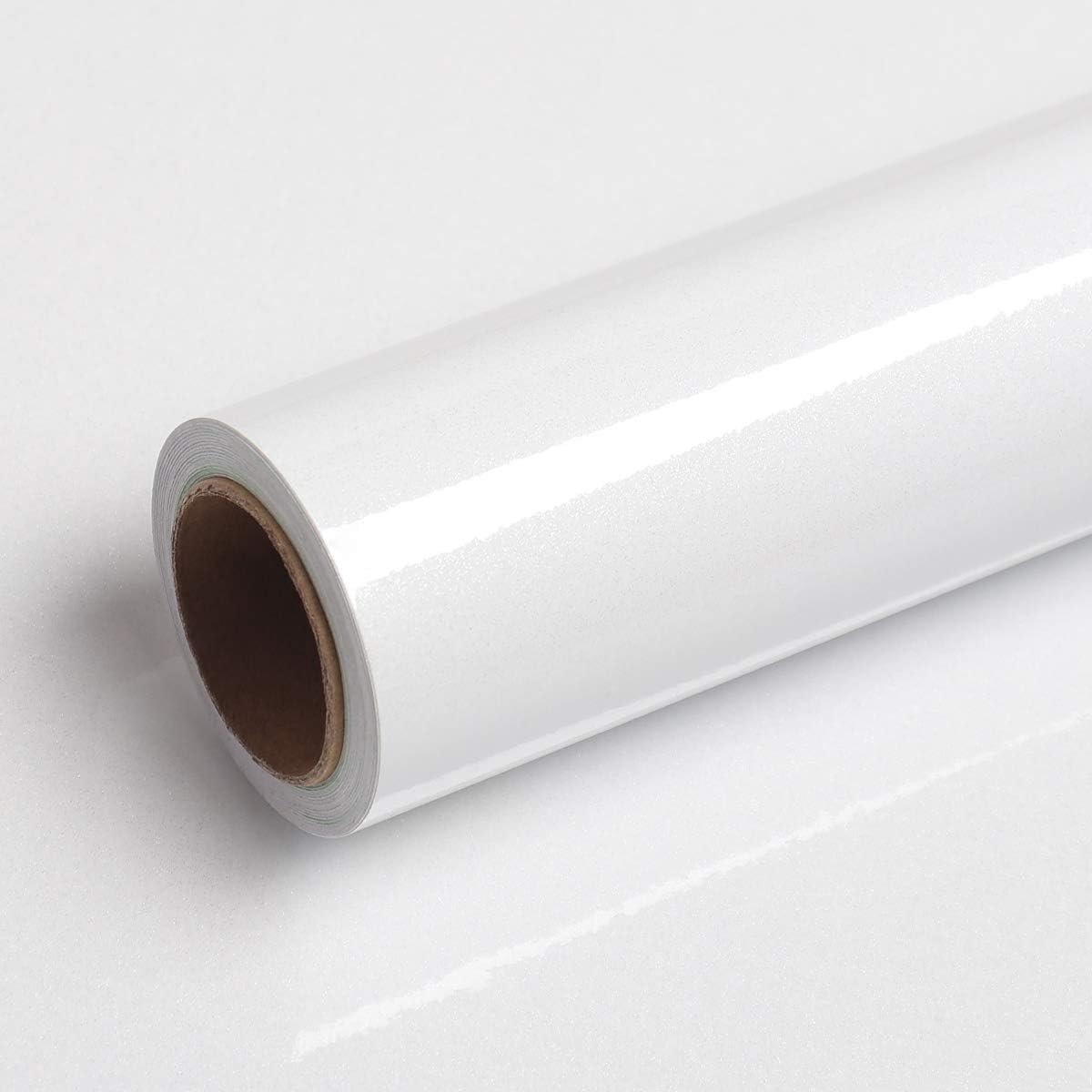 Contactpapier glossy wit 40cm - zelfklevend PVC - waterproof en makkelijk te reinigen - ideaal voor meubels - ShopVlot