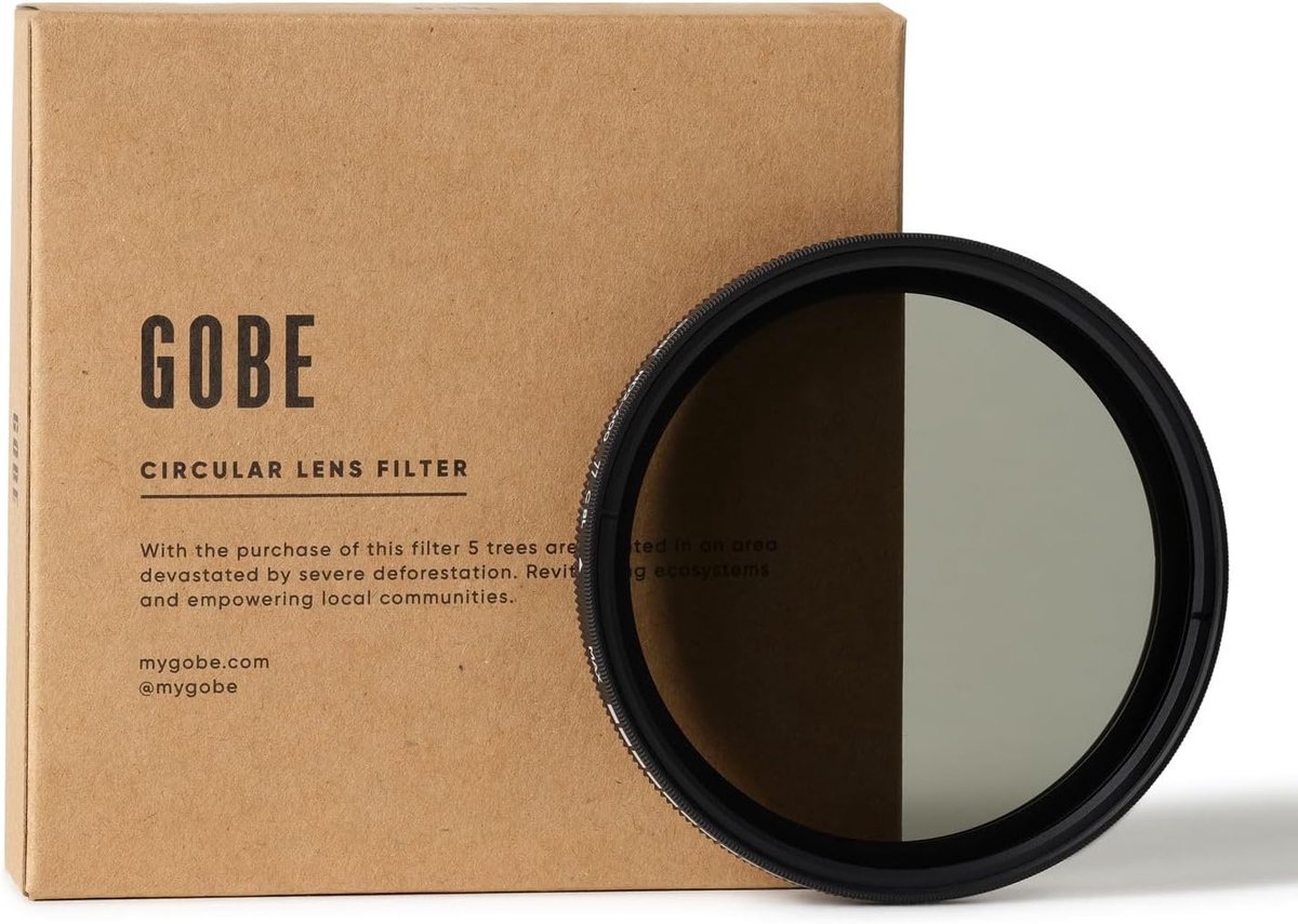 ND Filter 77mm Variabel - Premium optisch glas - Vermindert lichtinval tot 8.66 f-stops - ShopVlot