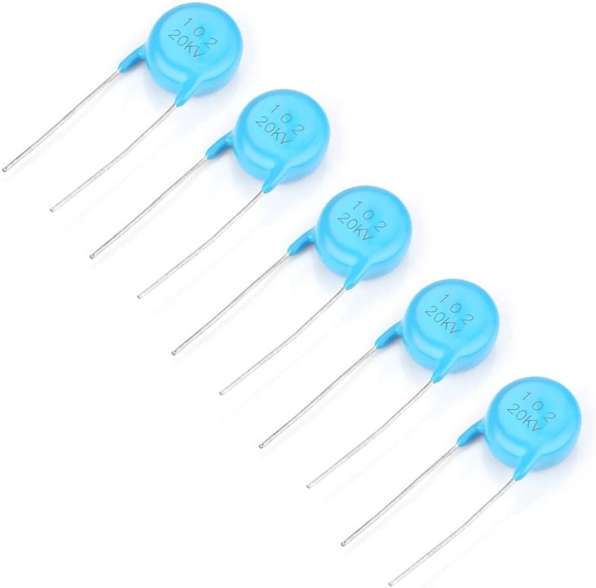 Keramische condensatoren 20KV 1000PF - hoge spanning - betrouwbare prestaties - ideaal voor elektriciens - ShopVlot