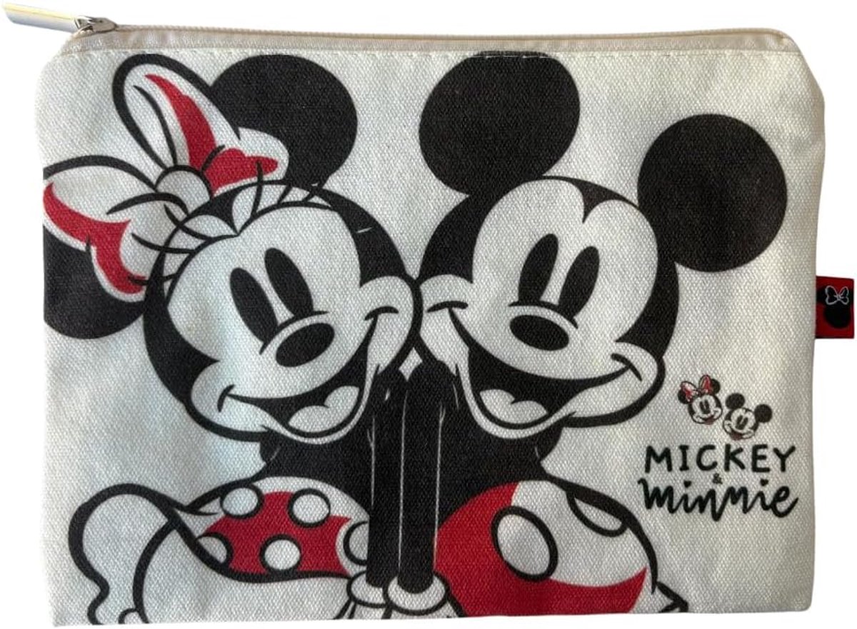 Toilettas voor kinderen 22,5 x 16 cm - Mickey en Minnie - Compact en lichtgewicht - Ideaal voor toiletartikelen - ShopVlot